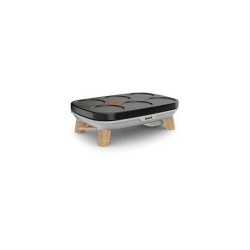 Crêpière Tefal 2 Plaques Gourmet + Livre de recettes PY900D12