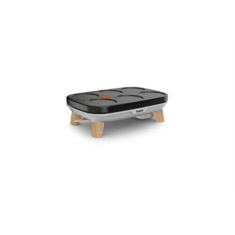 Crêpière Tefal 2 Plaques Gourmet + Livre de recettes PY900D12
