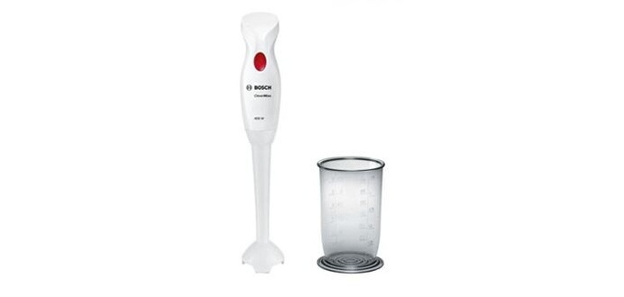Pied mixeur Bosch CleverMixx MSM14100 Blanc
