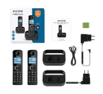Téléphone sans fil Alcatel F 860 DUO NOIR