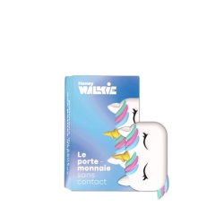 Terminal de paiement Money Walkie Porte monnaie sans contact Licorne