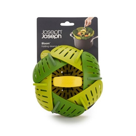 Accessoire de cuisine Joseph Joseph Bloom - Panier vapeur pliable et anti-rayures - vert