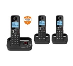 Téléphone sans fil Alcatel F860 VOICE TRIO NOIR