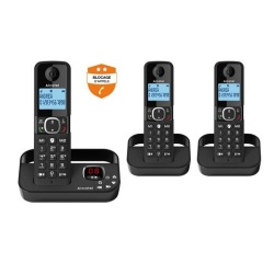 Téléphone sans fil Alcatel F860 VOICE TRIO NOIR