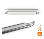 Entretien et réparation mobilité Casr 3 Démonte-Pneus 30cm Acier Inox CASR Leviers - X3