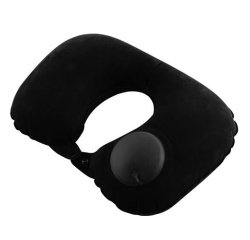 Oreiller de voyage Urban Factory COUSSIN DE VOYAGE GONFLABLE - NOIR