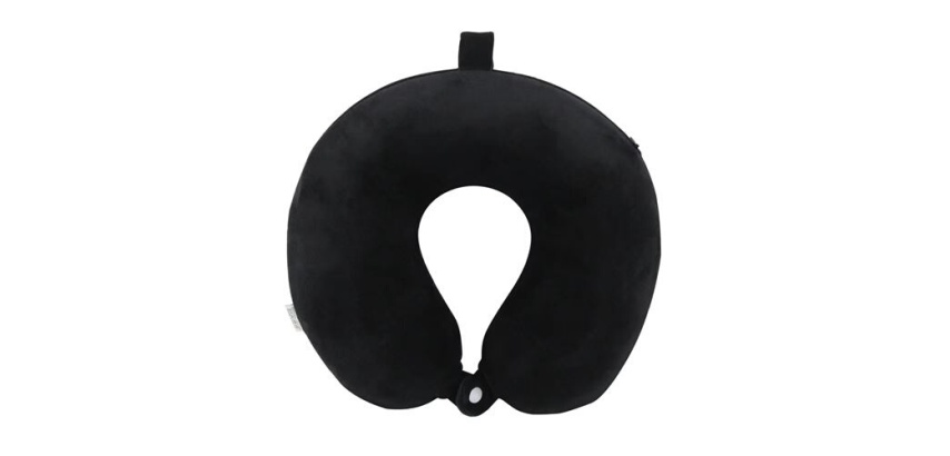 Oreiller de voyage Urban Factory COUSSIN DE VOYAGE MEMOIRE DE FORME NOIR