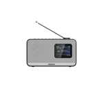 Radio Panasonic RF-D15EG-K DAB+ écran couleur Noir/Argenté