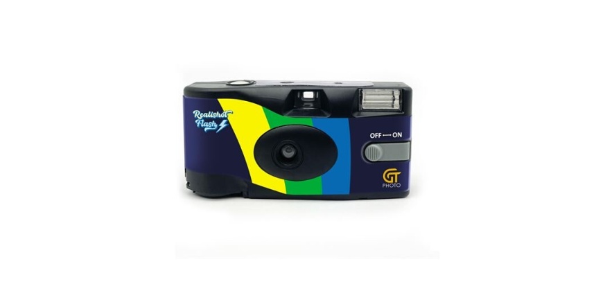 Appareil photo jetable Gtphoto Appareil Photo jetable avec Flash 27 poses en ISO 400
