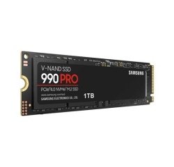 SSD interne Samsung 990 Pro 1 To, 7 540 Mo/s PCIe 4.0 NVMe M.2 (2280) SSD Interne MZ-V9P1T0BW