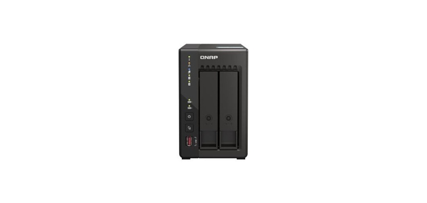 Serveur NAS Qnap TS-253E-8G 2 baies 2.5+3.5'' SATA 6Gb/s 3Gb/s