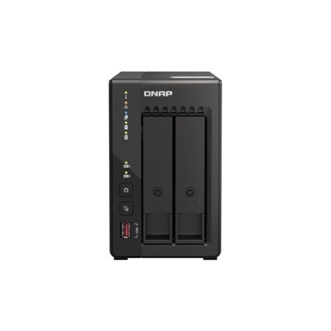 Serveur NAS Qnap TS-253E-8G 2 baies 2.5+3.5'' SATA 6Gb/s 3Gb/s
