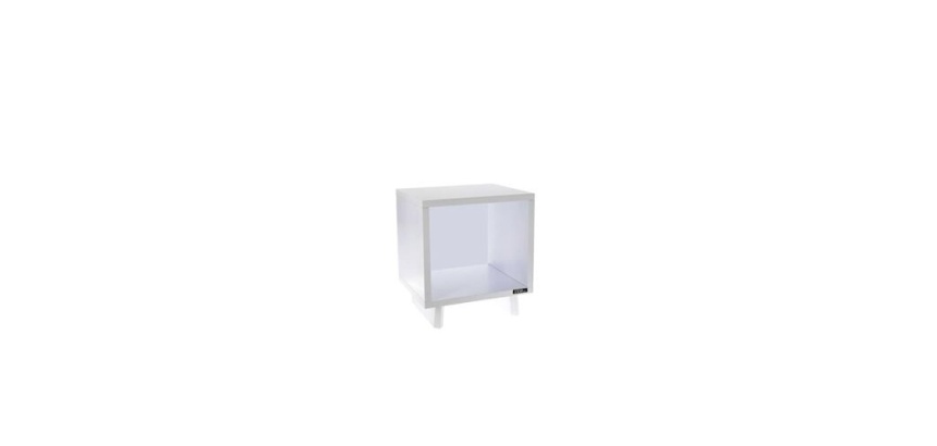 Accessoire platine vinyle Enova Hifi VINYLE LOVER CUBE BLANC