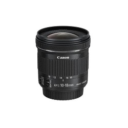 Objectif zoom Canon EF-S 10-18mm f4,5-5,6 IS STM