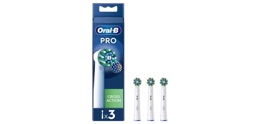 Brossette dentaire Oral B PRO CROSS ACTION WHITE X3