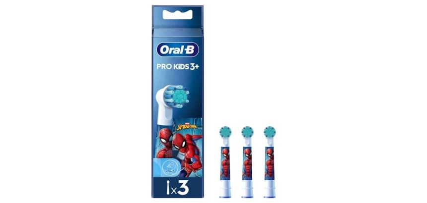 Brossette dentaire Oral B PRO KIDS SPIDERMAN X3 ENFANT