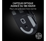 Souris Razer Souris gaming sans fil RAZER BASILISK V3 X HYPERSPEED - 9 boutons programmables - capteur optique 18000 dpi - retroeclairage Razer Chroma RGB