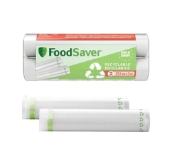 Conservation des aliments Foodsaver Pack de 2 rouleaux de mise sous vide recyclables (28cm x 3m) FSRE2802X01
