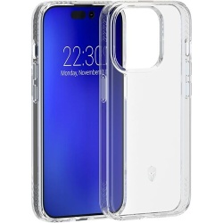 Coque et étui téléphone mobile Forcecase Coque renforcée iPhone 15 Pro PULSE - transparent