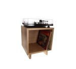 Accessoire platine vinyle Enova Hifi VINYLE LOVER CUBE BOIS