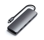 Hub USB Satechi HUB USB-C 4 EN 1 AVEC EMPLACEMENT POUR SSD GRIS
