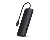 Hub USB Satechi HUB USB-C 4 en 1 AVEC EMPLACEMENT POUR SSD NOIR