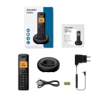Téléphone sans fil Alcatel Solo E260 Noir avec Fonction Blocage des Appels Publicitaires