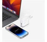 Chargeur pour téléphone mobile Belkin Chargeur secteur 2 ports USB-C - 2 x 30w