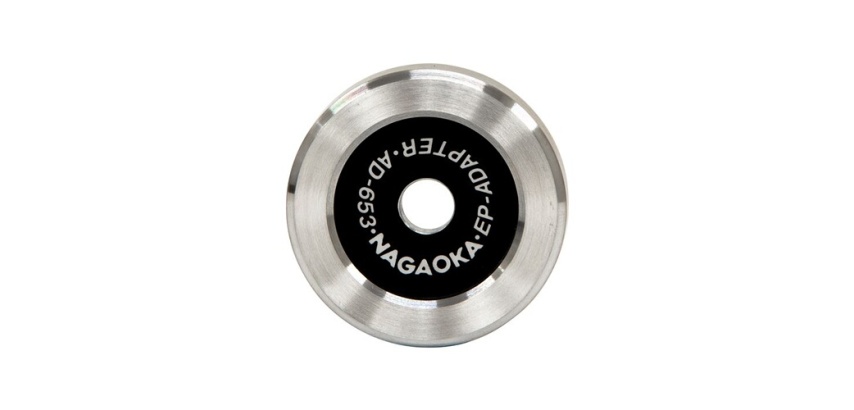 Accessoire platine vinyle Nagaoka Adaptateur /centreur AD653-2 EP ADAPTER pour disques 7'''' (45 tours)