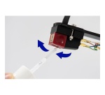 Accessoire platine vinyle Nagaoka Produit de nettoyage AM-801/2 pour diamant (stylus) de cellule phono