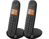 Téléphone sans fil Logicom ILOA 250 DUO Black SANS REPONDEUR