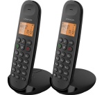 Téléphone répondeur sans fil Logicom ILOA 255T DUO Black