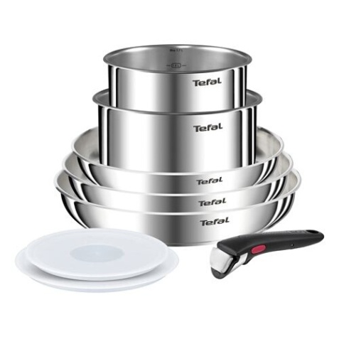 Batterie de cuisine Tefal BATTERIE DE CUISINE 8 PIECES INGENIO EMOTION INDUCTION ET FOUR L8968S04