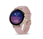 Montre connectée Garmin Venu 3S, Soft Gold avec bracelet rose