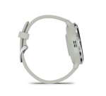 Montre connectée Garmin Venu 3S, Silver avec bracelet vert sauge