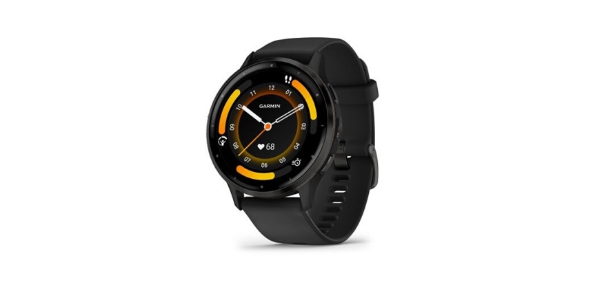 Montre connectée Garmin Venu 3, Gray avec bracelet noir