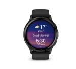 Montre connectée Garmin Venu 3, Gray avec bracelet noir