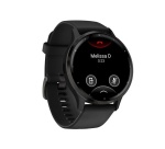 Montre connectée Garmin Venu 3, Gray avec bracelet noir