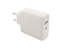 Connectique et chargeurs pour tablette Accsup Chargeur secteur + Cable USB-C 1M Blanc