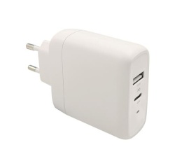 Connectique et chargeurs pour tablette Accsup Chargeur secteur + Cable USB-C 1M Blanc