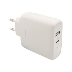 Connectique et chargeurs pour tablette Accsup Chargeur secteur + Cable USB-C 1M Blanc