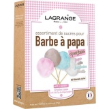Barbe à papa Lagrange Assortiment de 4 parfums de sucres pour barbes à papa