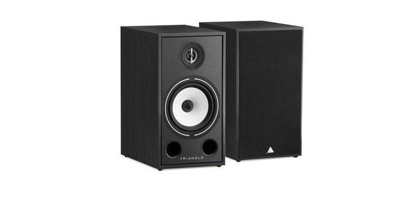 Enceinte bibliothèque Triangle BR03 Noir Vendues à la paire