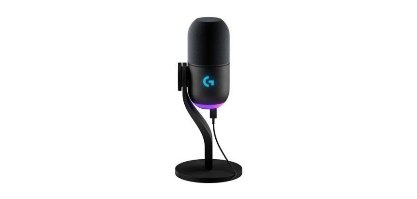 Microphone Logitech G Yeti GX gaming RVB dynamique avec LIGHTSYNC, USB