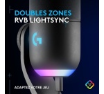 Microphone Logitech G Yeti GX gaming RVB dynamique avec LIGHTSYNC, USB