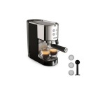 Machine à expresso Krups XP444C10 Cafetière expresso a pompe VIRTUOSO+ inox