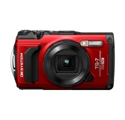 Appareil photo compact Om System TG-7 rouge