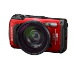 Appareil photo compact Om System TG-7 rouge