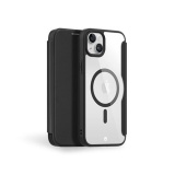 Coque et étui téléphone mobile Forcecase Folio Magsafe IP15 Plus Noir