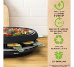Raclette Tefal Eco Raclette 8 personnes RE31E810